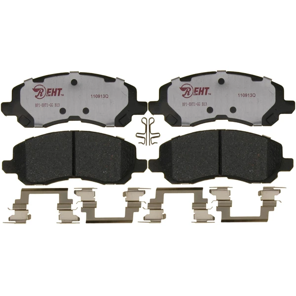 Disc Brake Pad Set - Front Side - Raybestos EHT866H