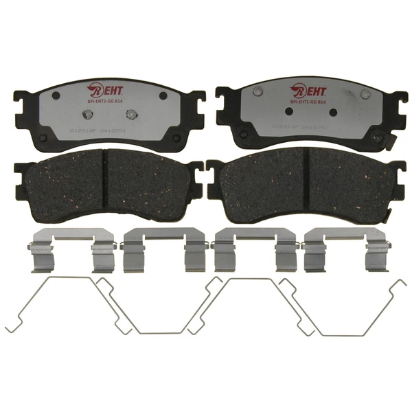 Disc Brake Pad Set - Front Side - Raybestos EHT893H