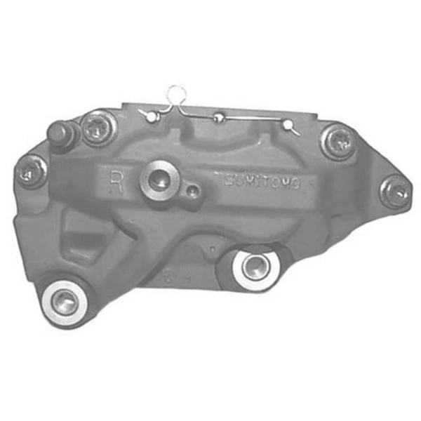 Disc Brake Caliper - Front Right Passenger Side - Raybestos FRC10725