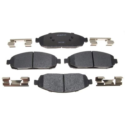 Disc Brake Pad Set - Front Side - Raybestos MGD1080CH