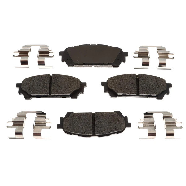 Disc Brake Pad Set - Rear Side - Raybestos MGD1004CH
