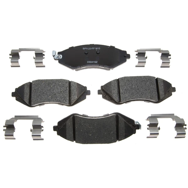 Disc Brake Pad Set - Front Side - Raybestos MGD1035CH