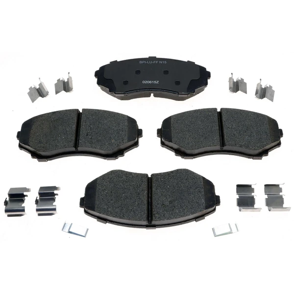 Disc Brake Pad Set - Front Side - Raybestos MGD1038CH