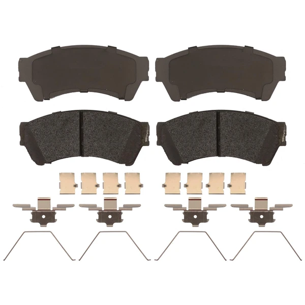 Disc Brake Pad Set - Front Side - Raybestos MGD1164CH