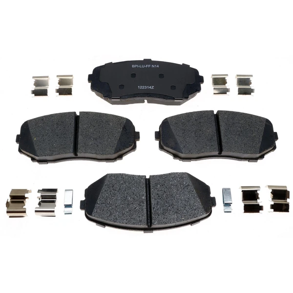 Disc Brake Pad Set - Front Side - Raybestos MGD1258CH