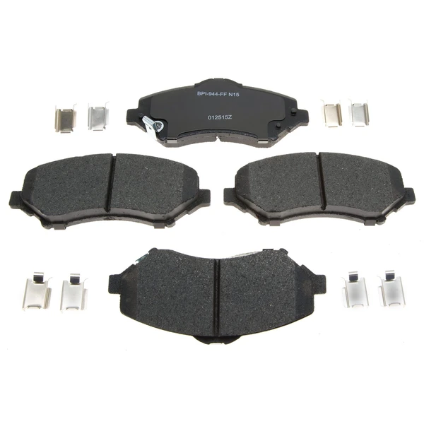 Disc Brake Pad Set - Front Side - Raybestos MGD1273MH