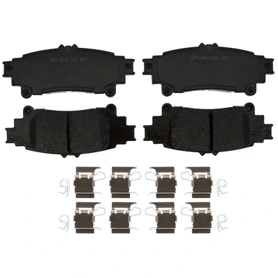 Disc Brake Pad Set - Rear Side - Raybestos MGD1391BCH