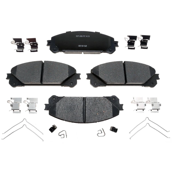 Disc Brake Pad Set - Front Side - Raybestos MGD1324CH