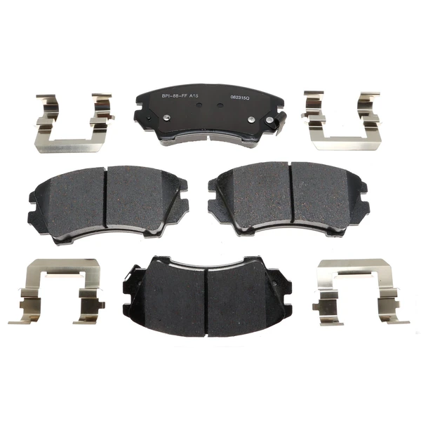 Disc Brake Pad Set - Front Side - Raybestos MGD1404CH