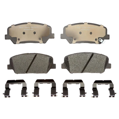 Disc Brake Pad Set - Front Side - Raybestos MGD1413CH