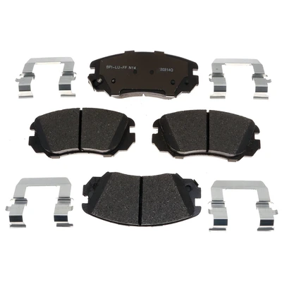 Disc Brake Pad Set - Front Side - Raybestos MGD1421CH