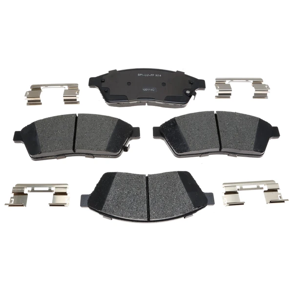 Disc Brake Pad Set - Front Side - Raybestos MGD1422CH