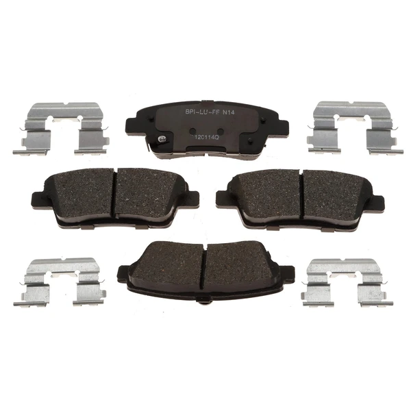 Disc Brake Pad Set - Rear Side - Raybestos MGD1551CH