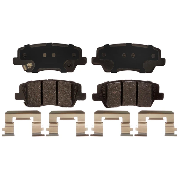 Disc Brake Pad Set - Rear Side - Raybestos MGD1659CH
