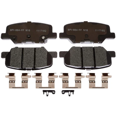 Disc Brake Pad Set - Rear Side - Raybestos MGD1679CH