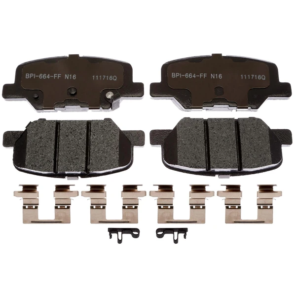 Disc Brake Pad Set - Rear Side - Raybestos MGD1679CH