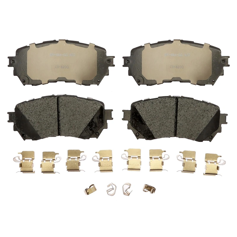 Disc Brake Pad Set - Front Side - Raybestos MGD1711CH