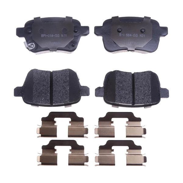 Disc Brake Pad Set - Rear Side - Raybestos MGD1722CH
