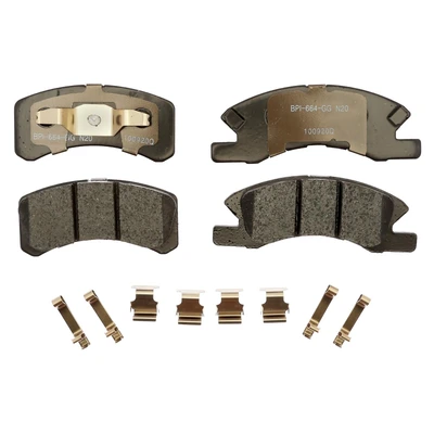 Disc Brake Pad Set - Front Side - Raybestos MGD1731CH