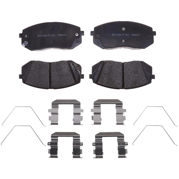 Disc Brake Pad Set - Front Side - Raybestos MGD1855ACH