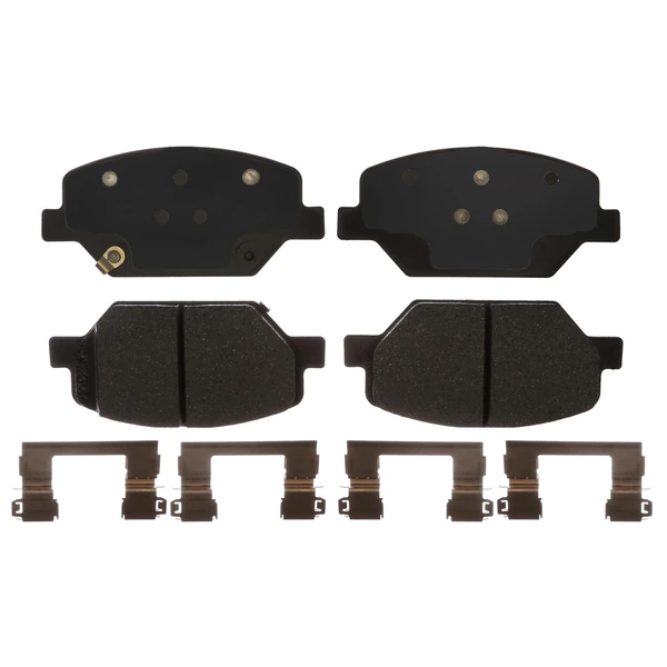 Disc Brake Pad Set - Front Side - Raybestos MGD1886CH