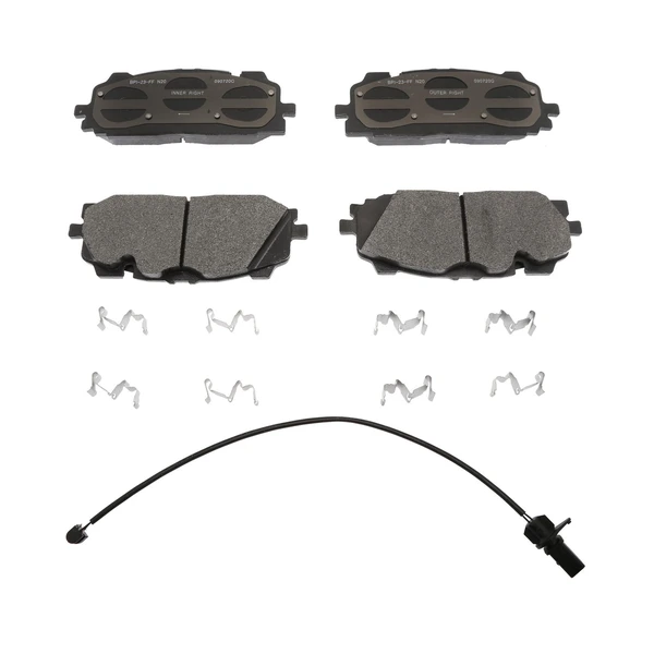Disc Brake Pad Set - Front Side - Raybestos MGD1894MH