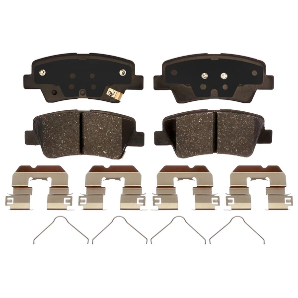 Disc Brake Pad Set - Rear Side - Raybestos MGD1812CH