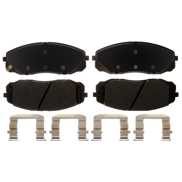 Disc Brake Pad Set - Front Side - Raybestos MGD1814CH