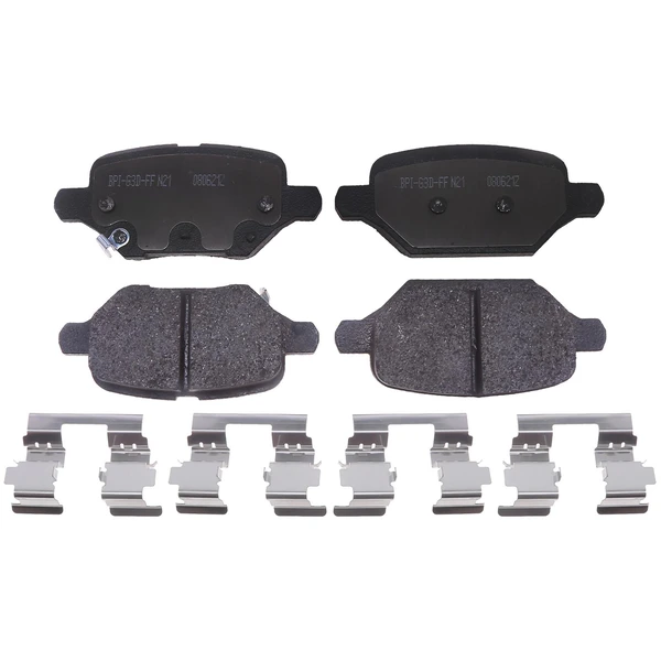 Disc Brake Pad Set - Rear Side - Raybestos MGD2168CH