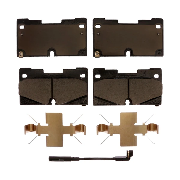 Disc Brake Pad Set - Front Side - Raybestos MGD2173CH