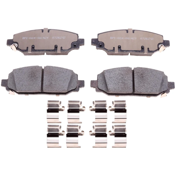 Disc Brake Pad Set - Rear Side - Raybestos MGD2186CH