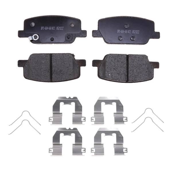 Disc Brake Pad Set - Rear Side - Raybestos MGD2199CH