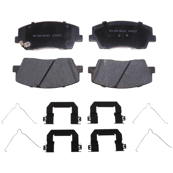 Disc Brake Pad Set - Front Side - Raybestos MGD2117CH