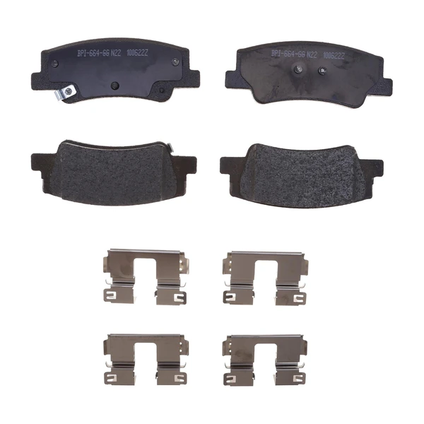 Disc Brake Pad Set - Rear Side - Raybestos MGD2299CH