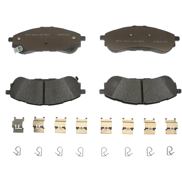 Disc Brake Pad Set - Rear Side - Raybestos MGD2208CH