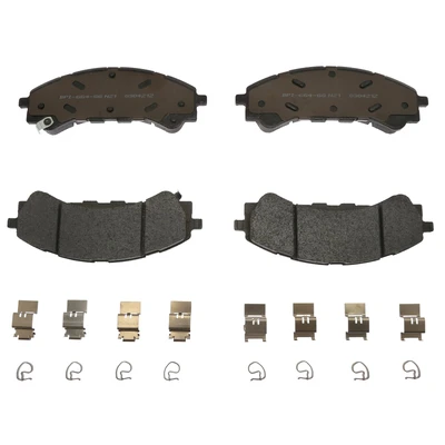 Disc Brake Pad Set - Front Side - Raybestos MGD2216CH