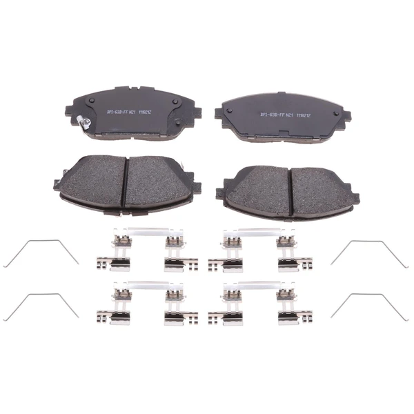 Disc Brake Pad Set - Front Side - Raybestos MGD2218CH