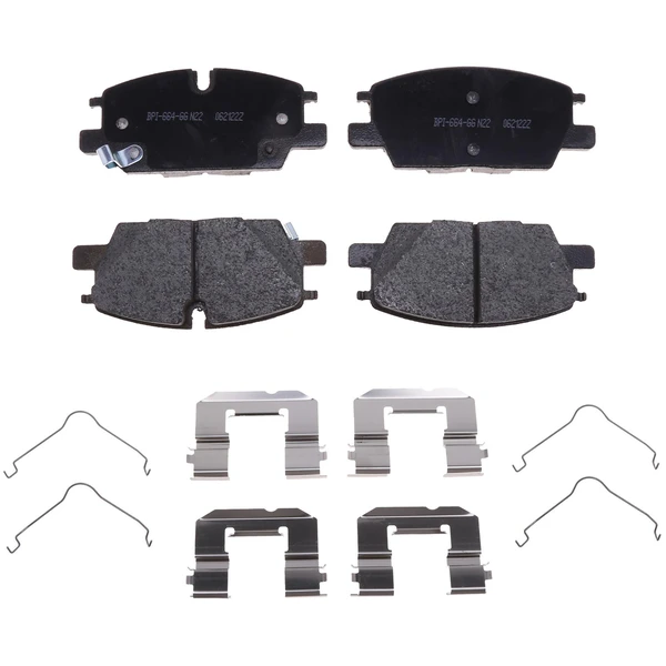 Disc Brake Pad Set - Front Side - Raybestos MGD2345CH