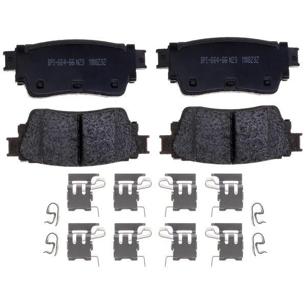 Disc Brake Pad Set - Rear Side - Raybestos MGD2391CH