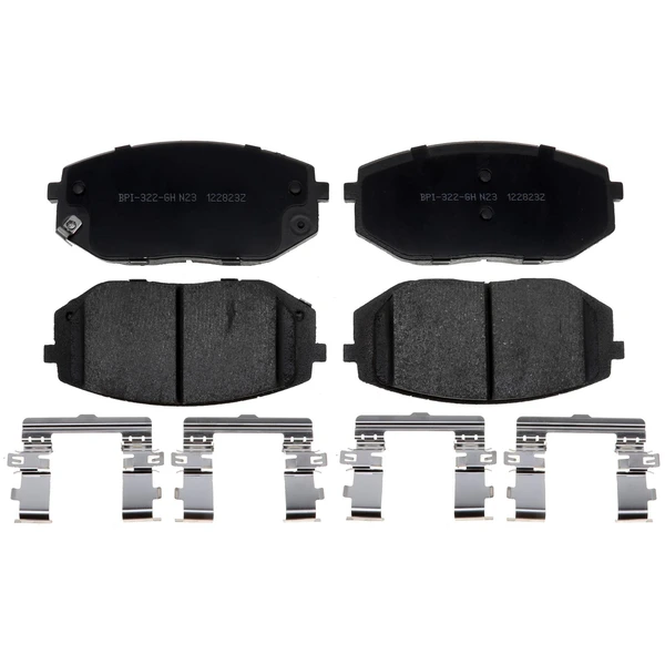 Disc Brake Pad Set - Front Side - Raybestos MGD2398CH