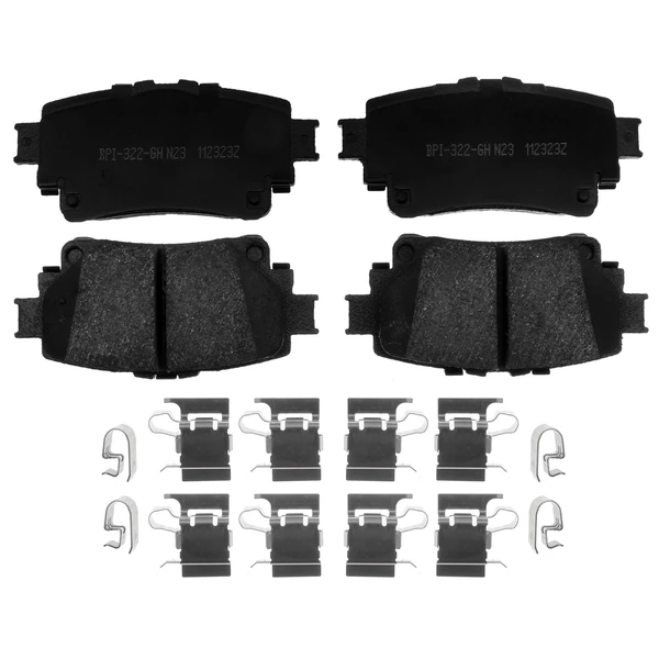 Disc Brake Pad Set - Rear Side - Raybestos MGD2305CH