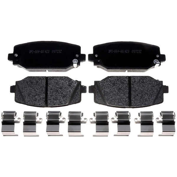 Disc Brake Pad Set - Rear Side - Raybestos MGD2411CH