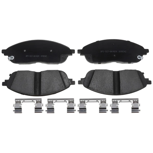Disc Brake Pad Set - Front Side - Raybestos MGD2436CH