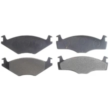 Disc Brake Pad Set - Front Side - Raybestos MGD280BM