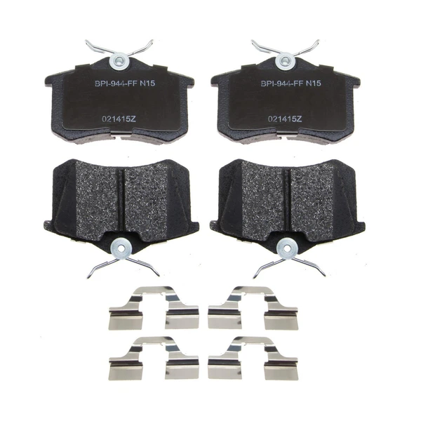 Disc Brake Pad Set - Rear Side - Raybestos MGD340MH