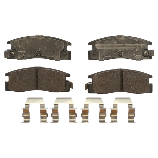 Disc Brake Pad Set - Rear Side - Raybestos MGD398MH