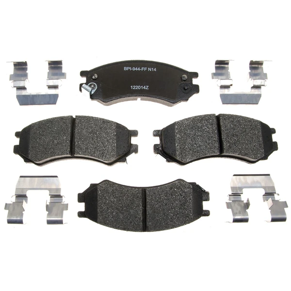 Disc Brake Pad Set - Front Side - Raybestos MGD507MH