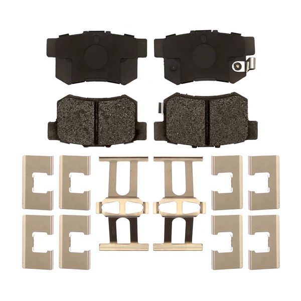 Disc Brake Pad Set - Rear Side - Raybestos MGD536CH