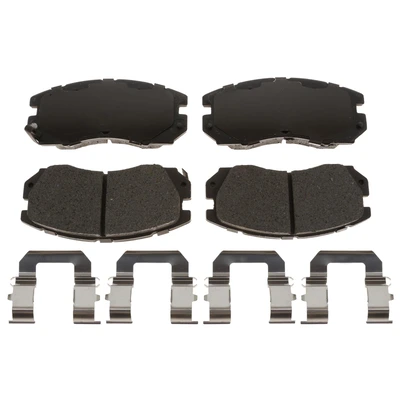 Disc Brake Pad Set - Front Side - Raybestos MGD563CH