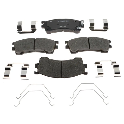Disc Brake Pad Set - Front Side - Raybestos MGD637CH